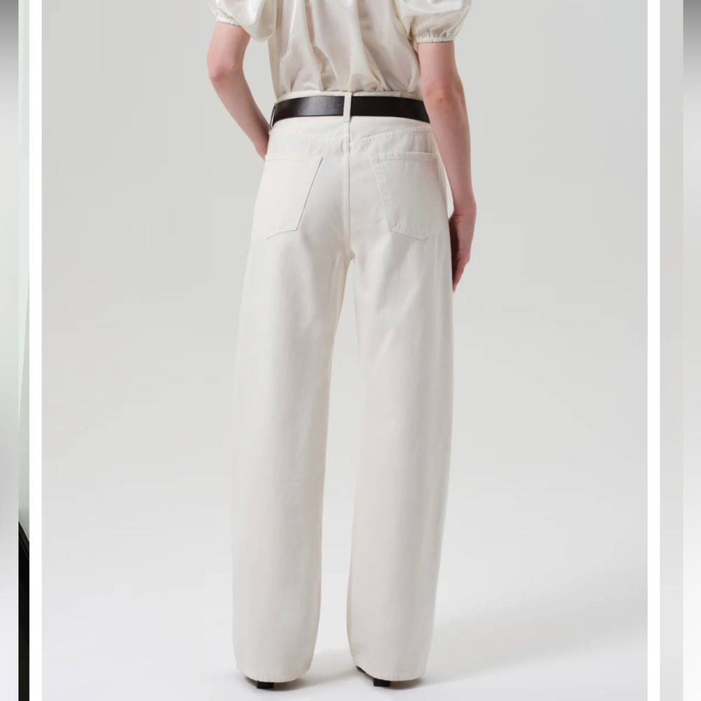 CITIZENS OF HUMANITY AYLA BAGGY CUFFED CROP - SERENE SIZE 32 - Picture 10 of 17